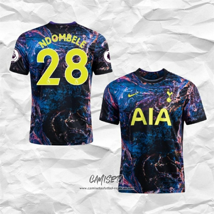 Segunda Camiseta Tottenham Hotspur Jugador Ndombele 2021-2022